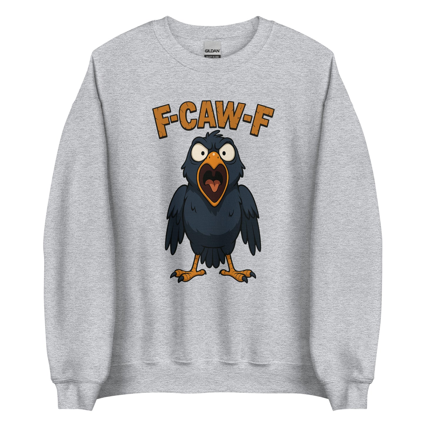 F-CAW-F – Wütende Krähe – Sweater