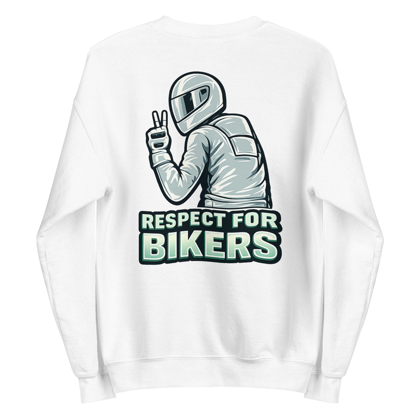 Respect for Bikers – Unisex Sweater (Backprint)
