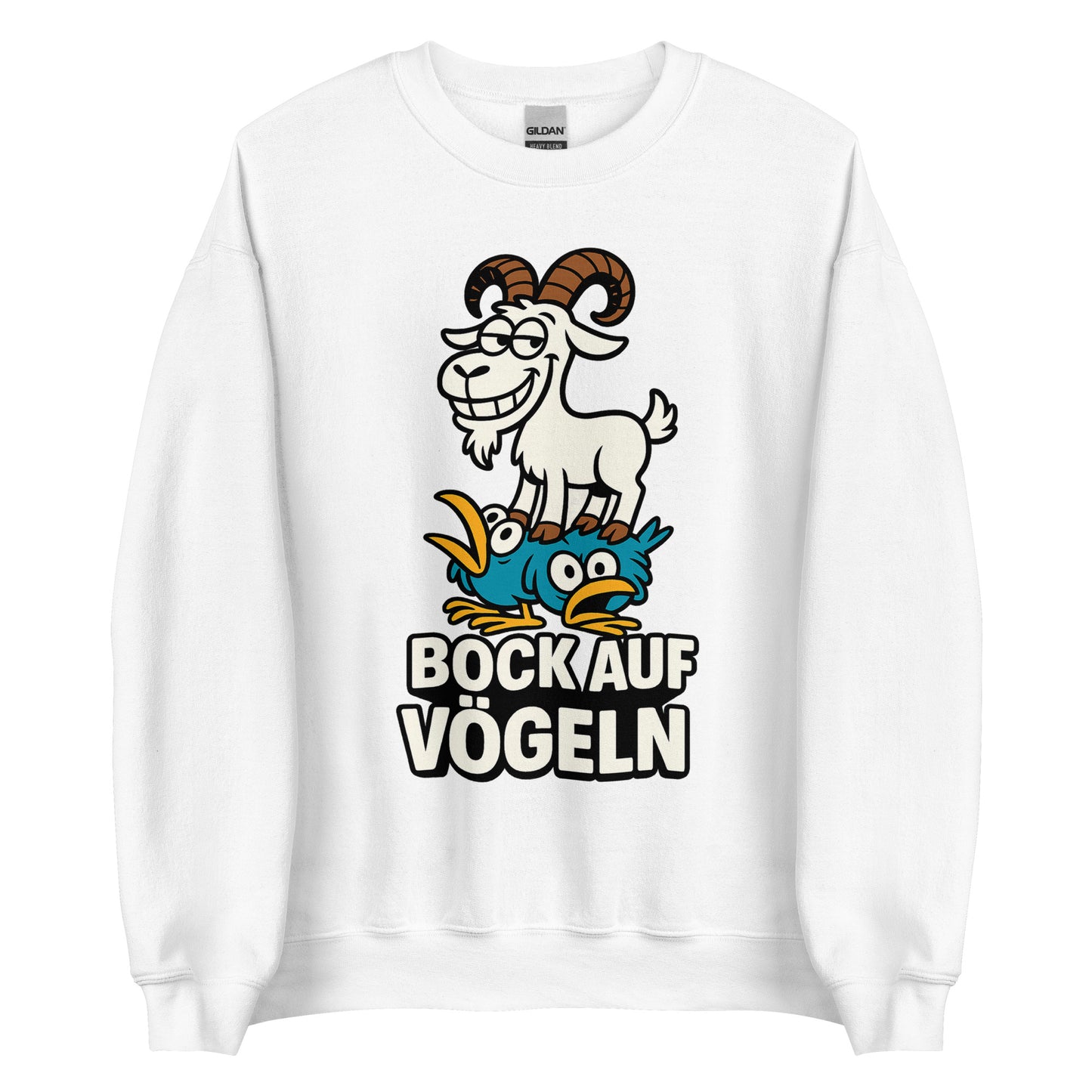 Bock auf Vögeln - Unisex-Pullover