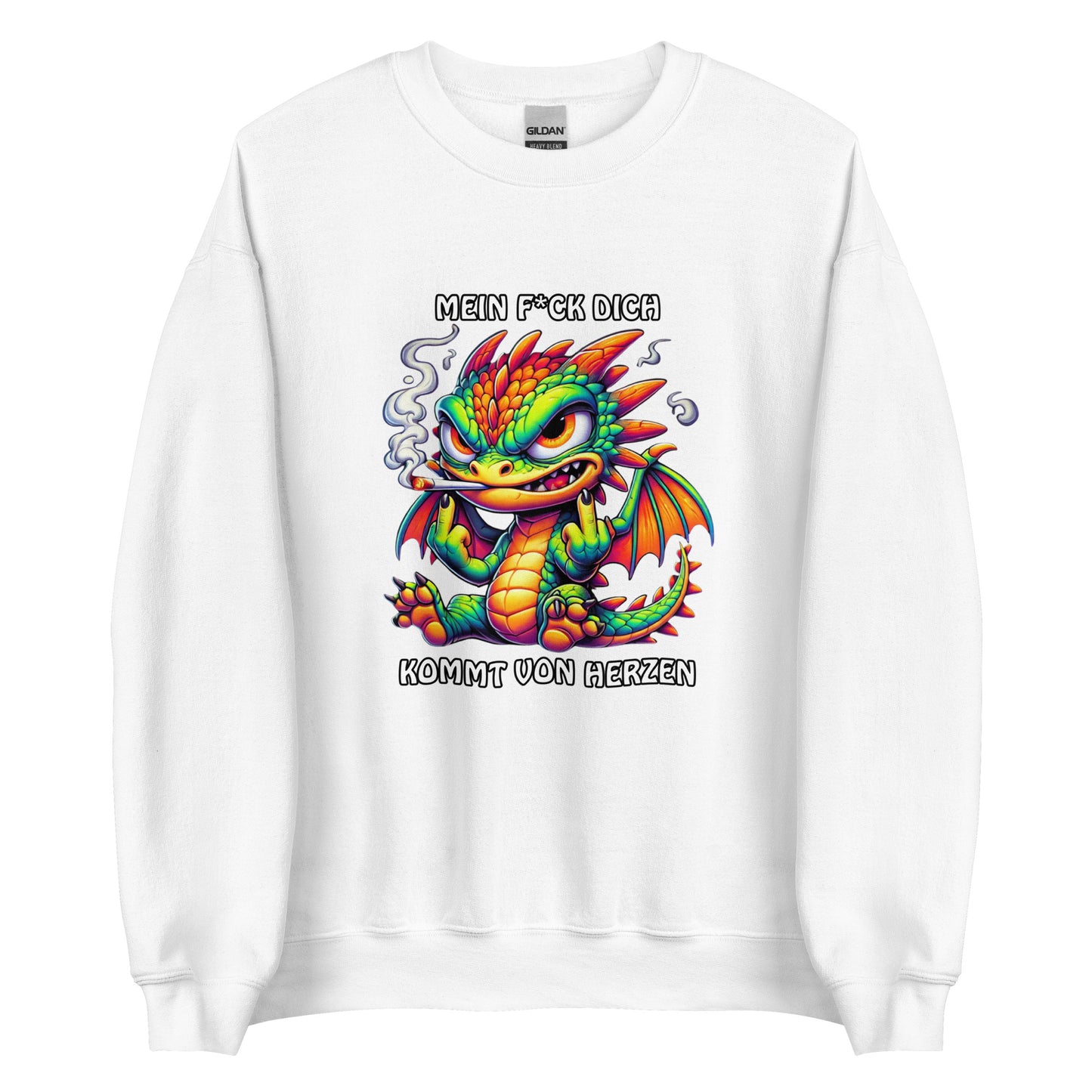 Smoko – Mein F*ck Dich kommt von Herzen - Unisex-Pullover