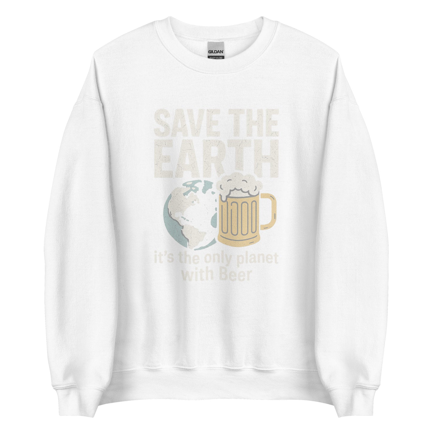 Save The Earth – It’s The Only Planet With Beer – Unisex Sweater
