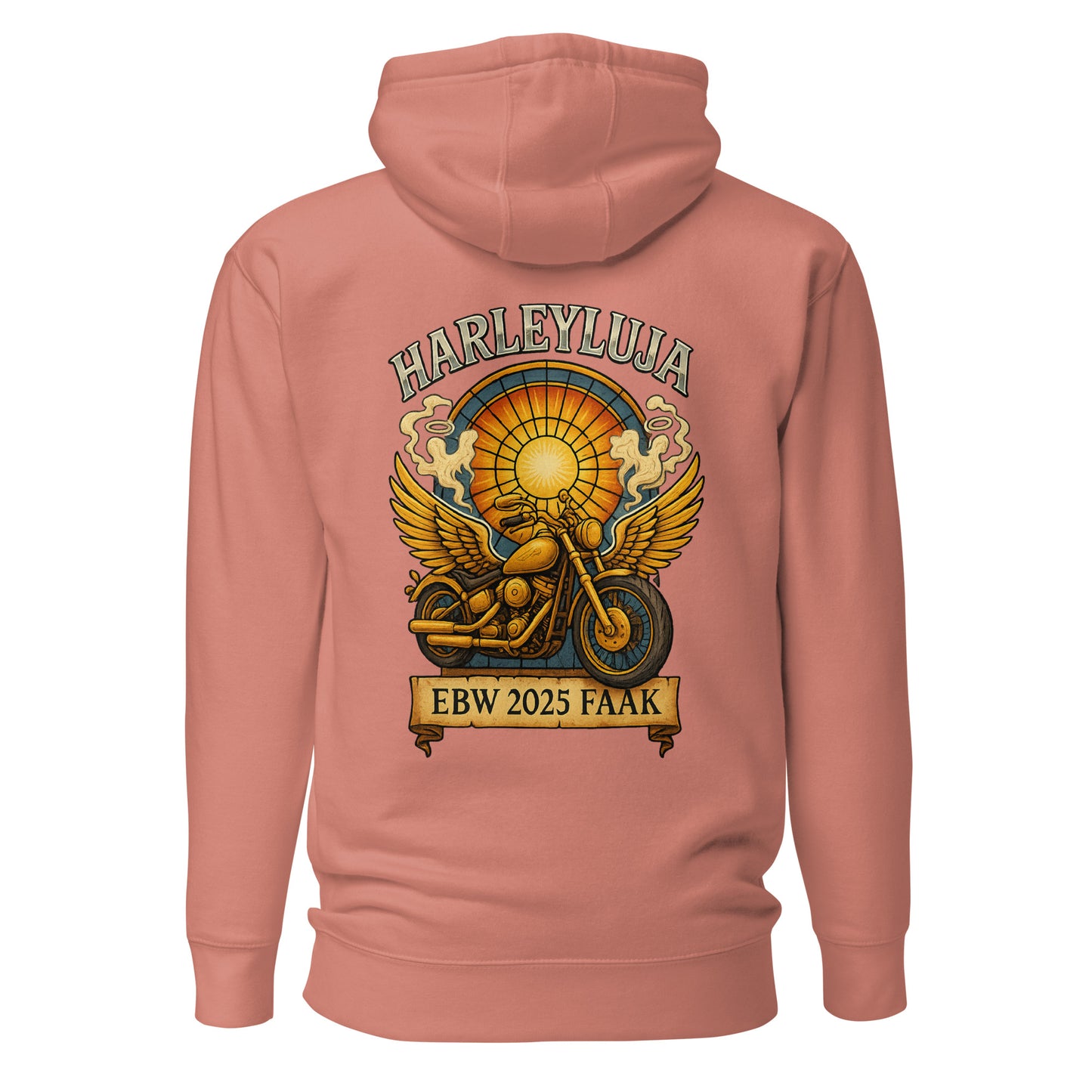 Harleyluja – Faakersee Edition 2025 – Unisex Hoodie (Backprint)
