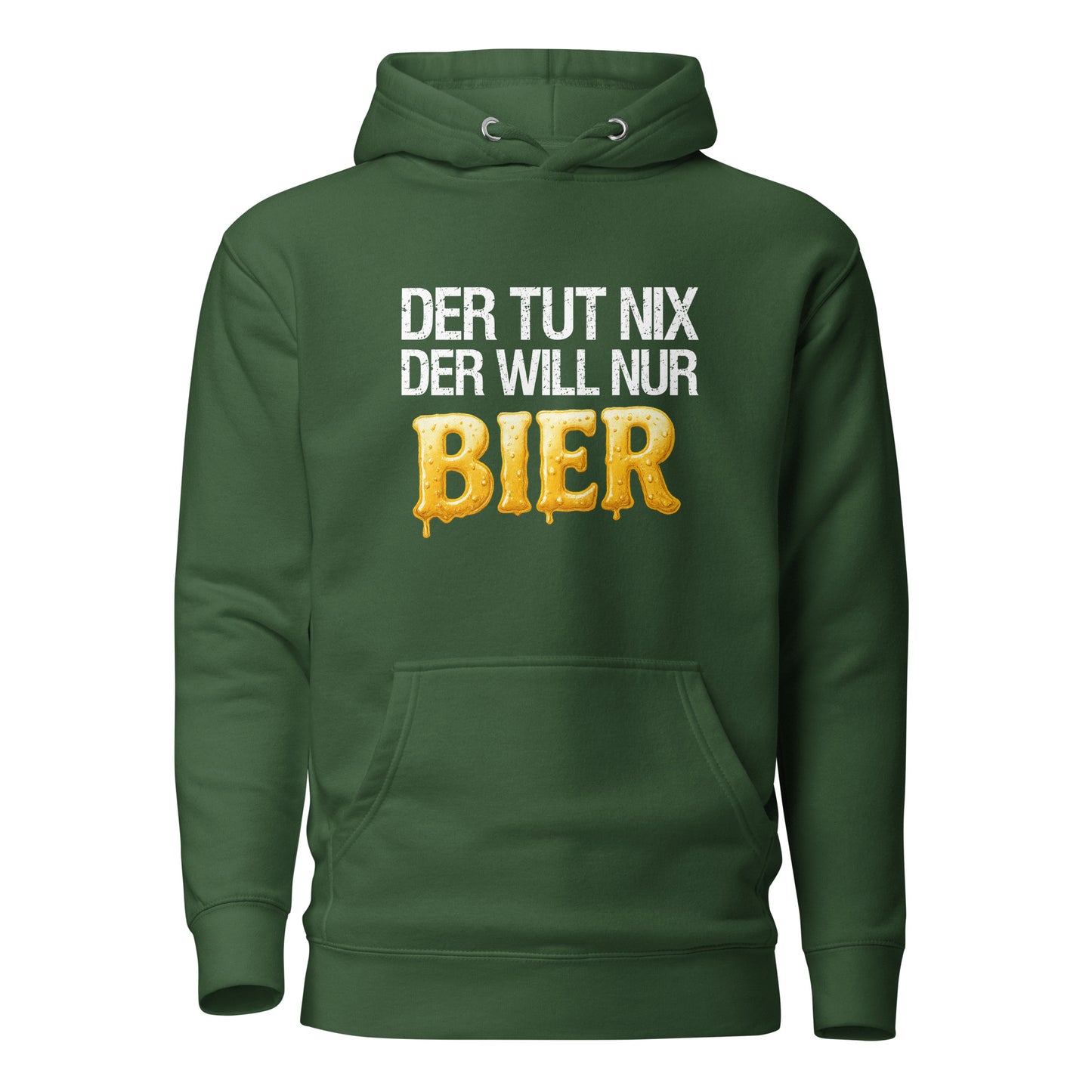 Der tut nix - der will nur Bier - Hoodie