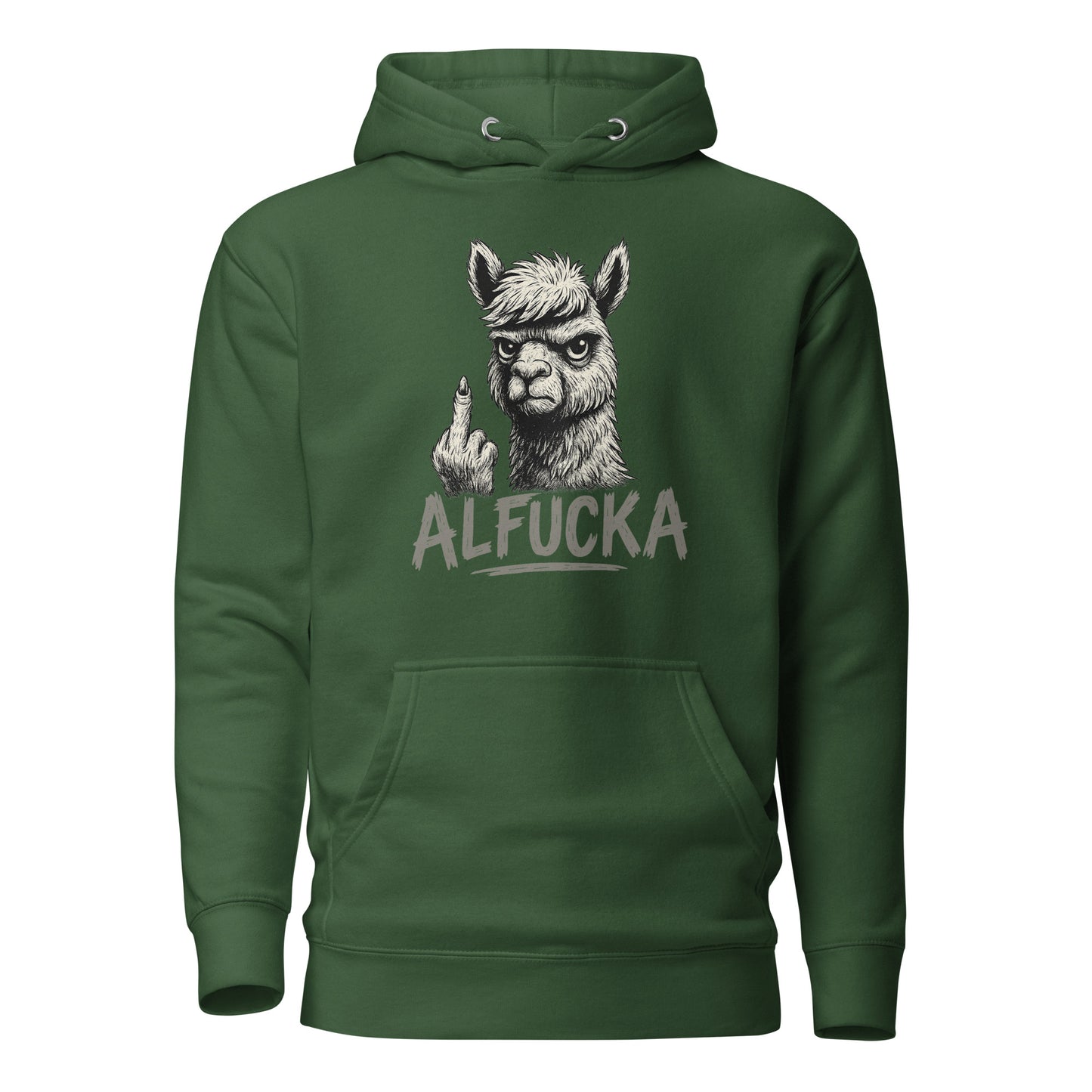 ALFUCKA  - Unisex-Kapuzenpullover