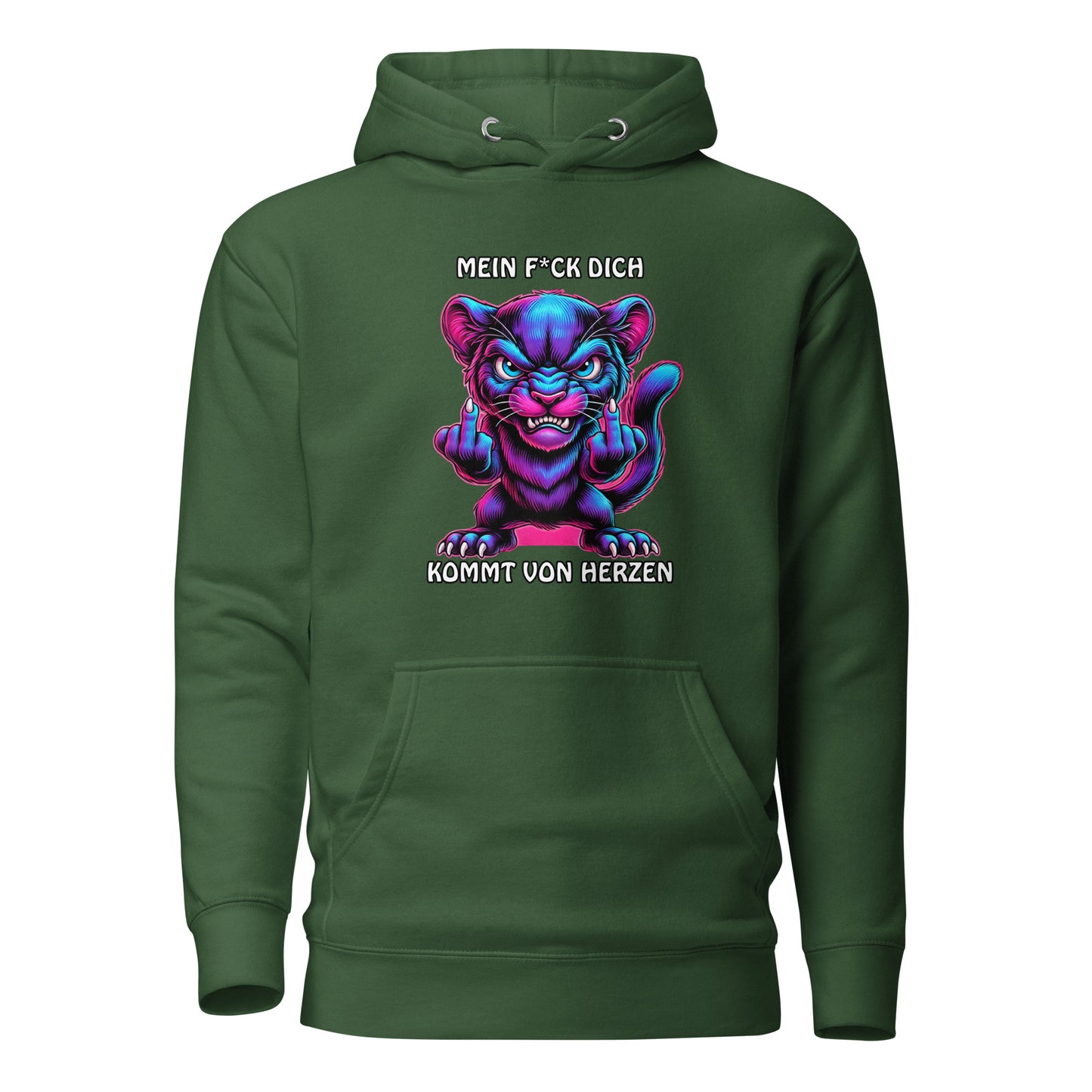 Furia – Mein F*ck Dich kommt von Herzen - Unisex Hoodie