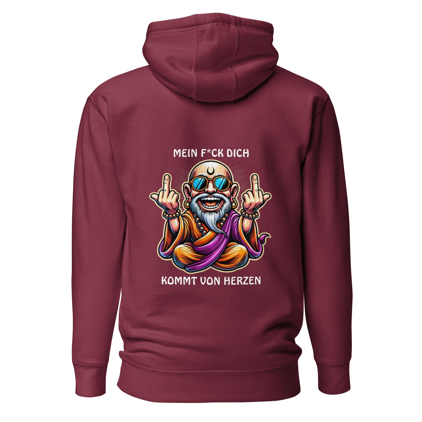 „Mein F*ck Dich kommt von Herzen“ – Guru ZENsation™ Hoodie