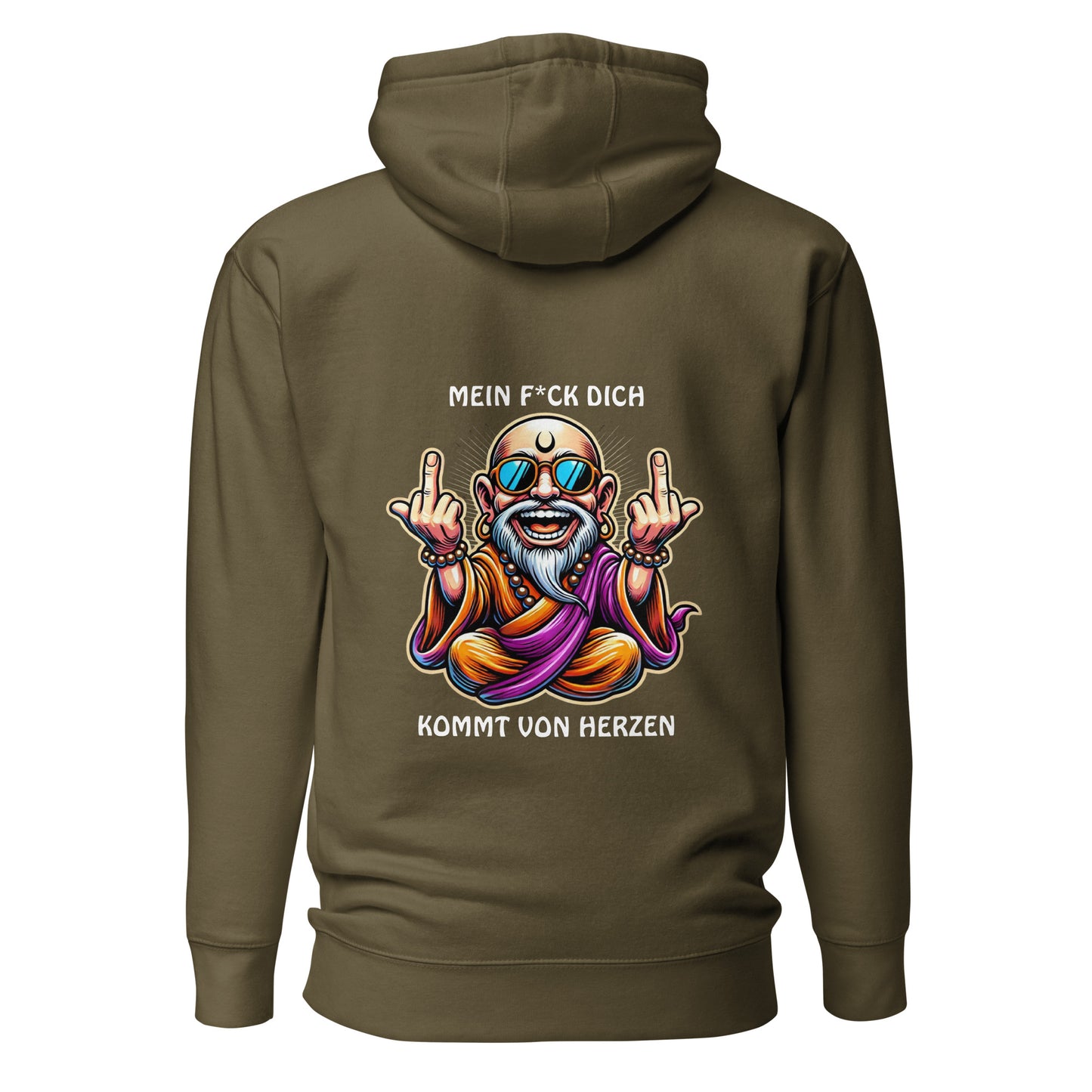 „Mein F*ck Dich kommt von Herzen“ – Guru ZENsation™ Hoodie