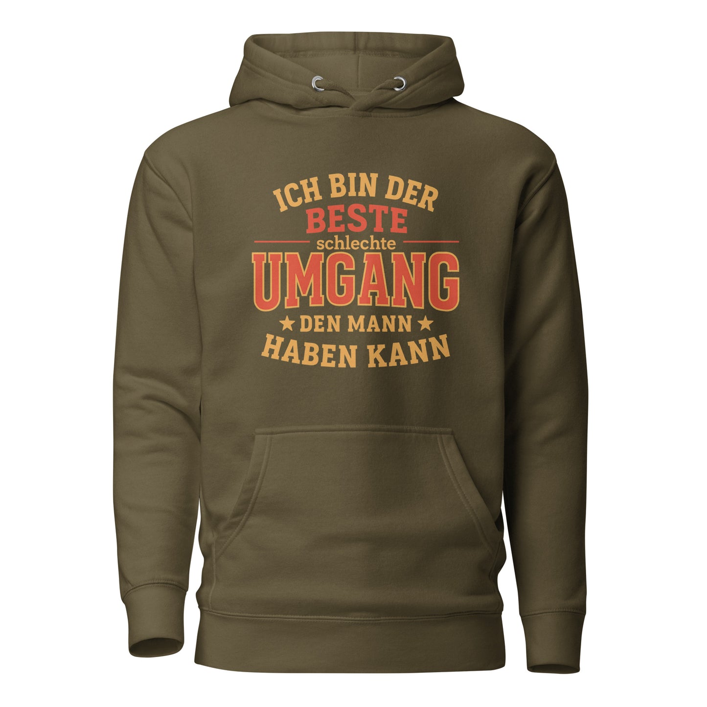 Der beste schlechte Umgang – Für Frauen mit Warnschild - Unisex Hoodie
