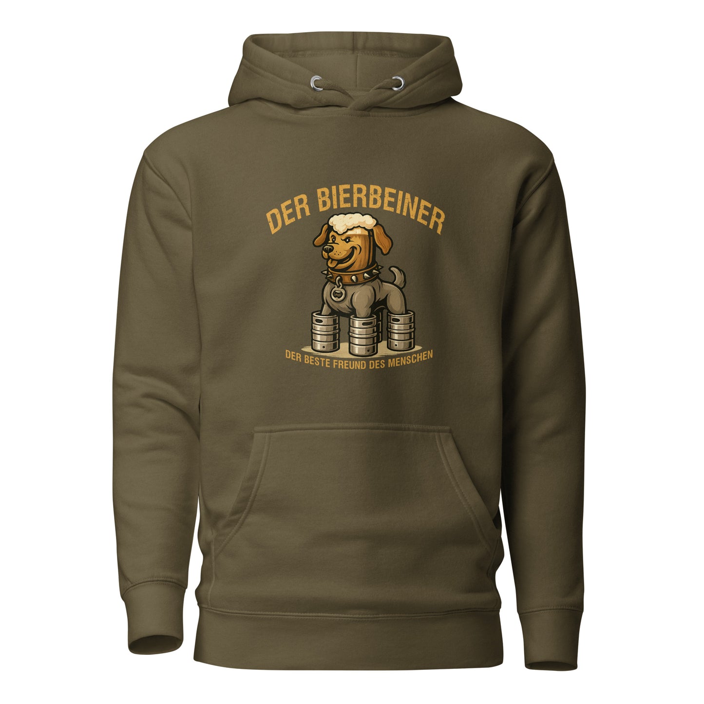 Der Bierbeiner – Der beste Freund des Menschen – Hoodie