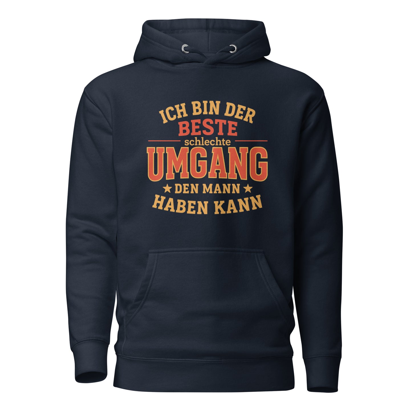Der beste schlechte Umgang – Für Frauen mit Warnschild - Unisex Hoodie