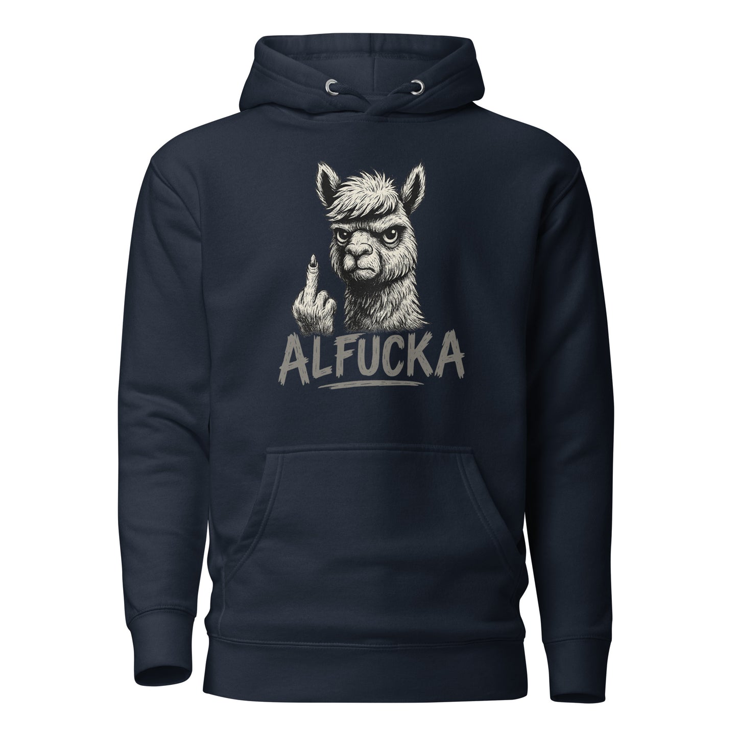 ALFUCKA  - Unisex-Kapuzenpullover