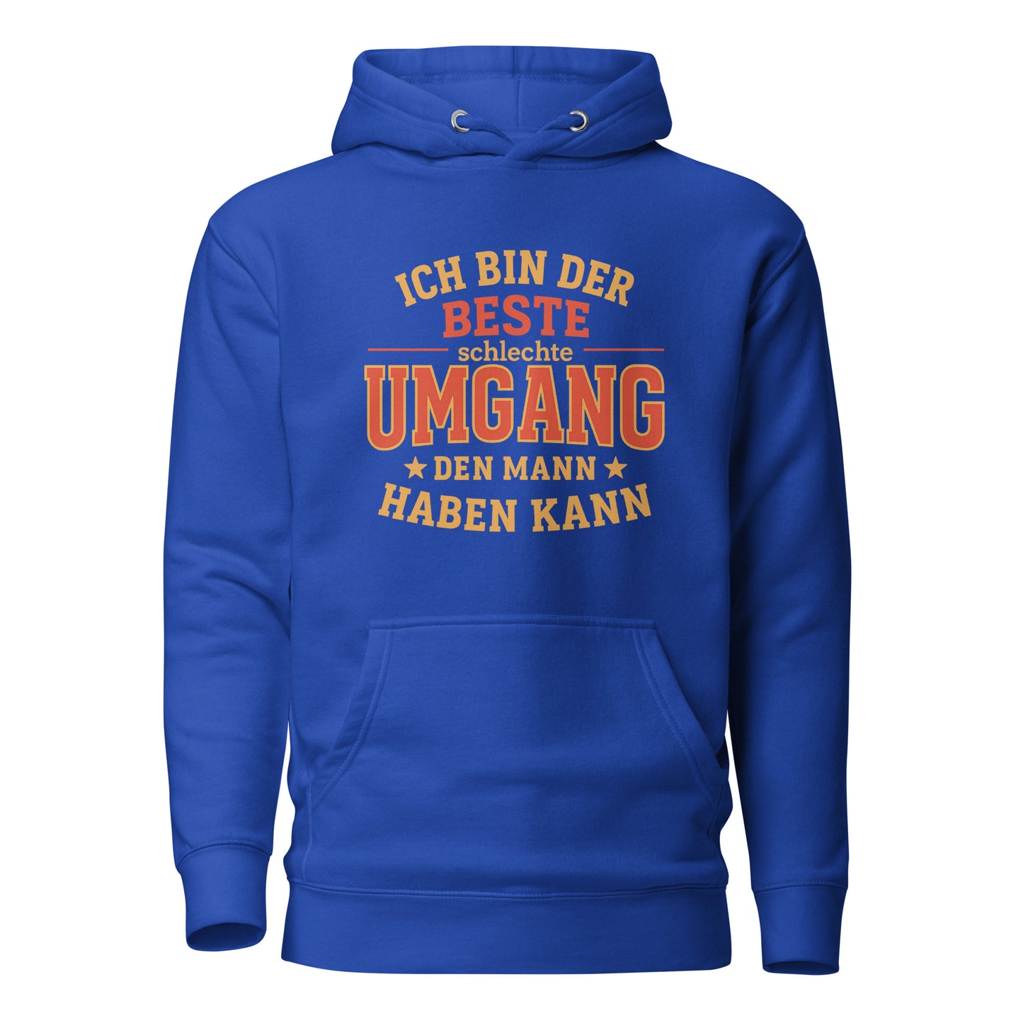 Der beste schlechte Umgang – Für Frauen mit Warnschild - Unisex Hoodie