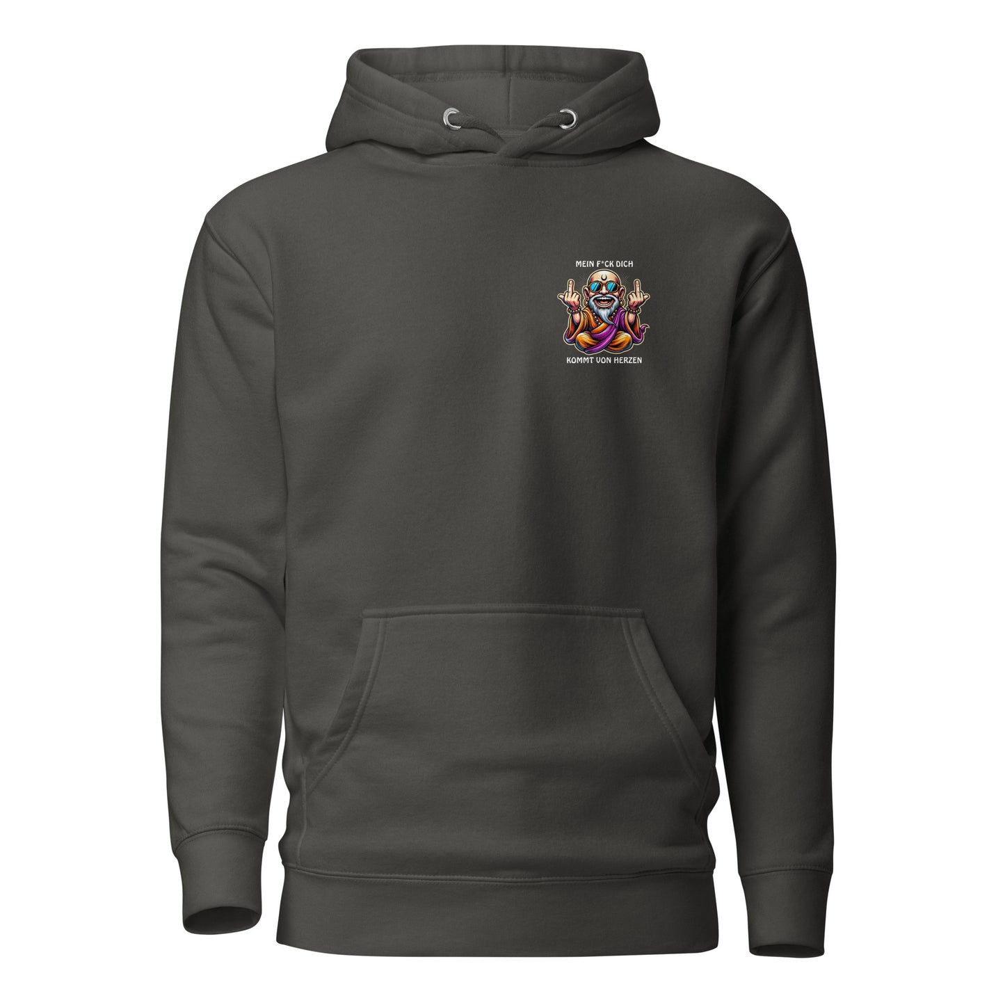 „Mein F*ck Dich kommt von Herzen“ – Guru ZENsation™ Hoodie