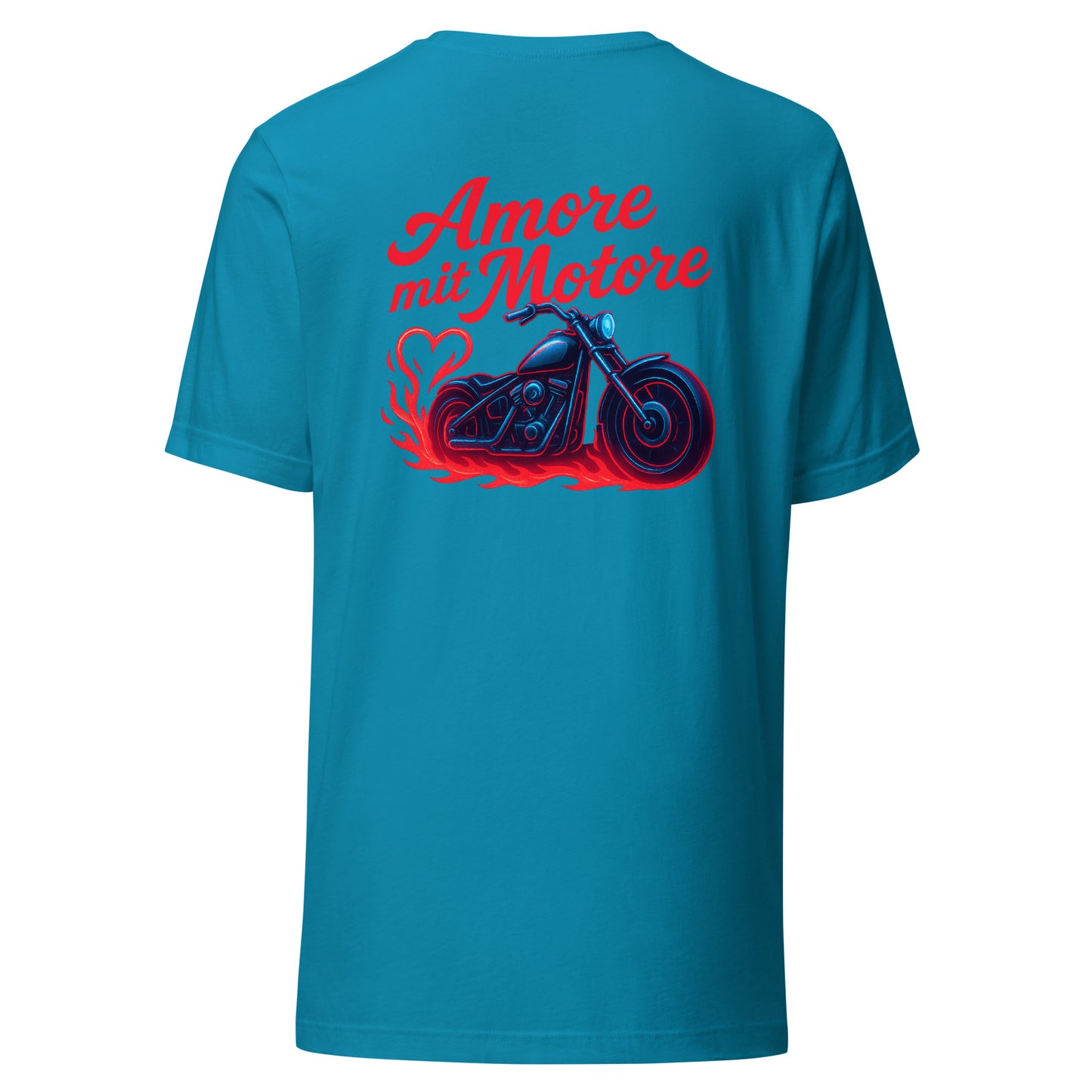 Amore mit Motore – Backprint T-Shirt
