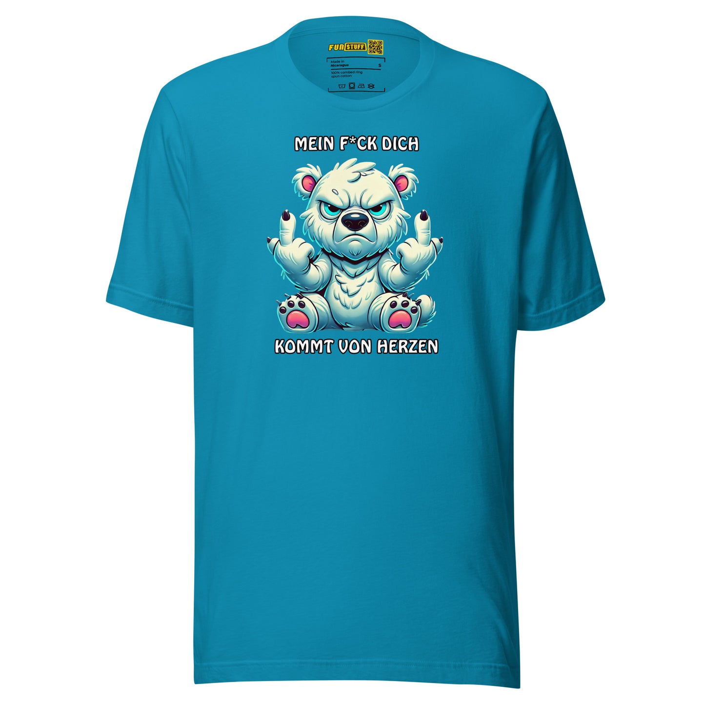 Brummo – Mein F*ck Dich kommt von Herzen - Unisex-T-Shirt