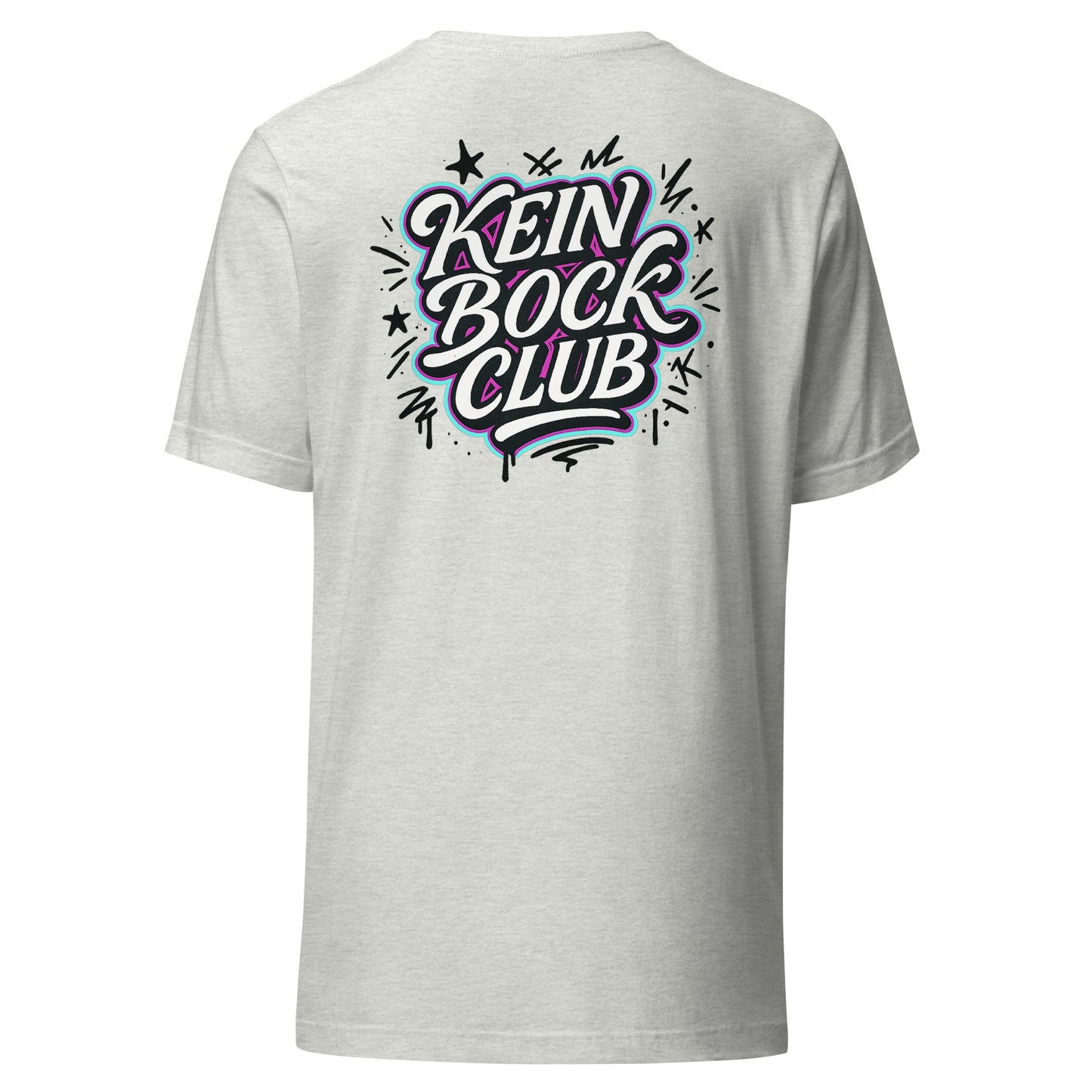 Kein Bock Club – Unisex T-Shirt Backprint