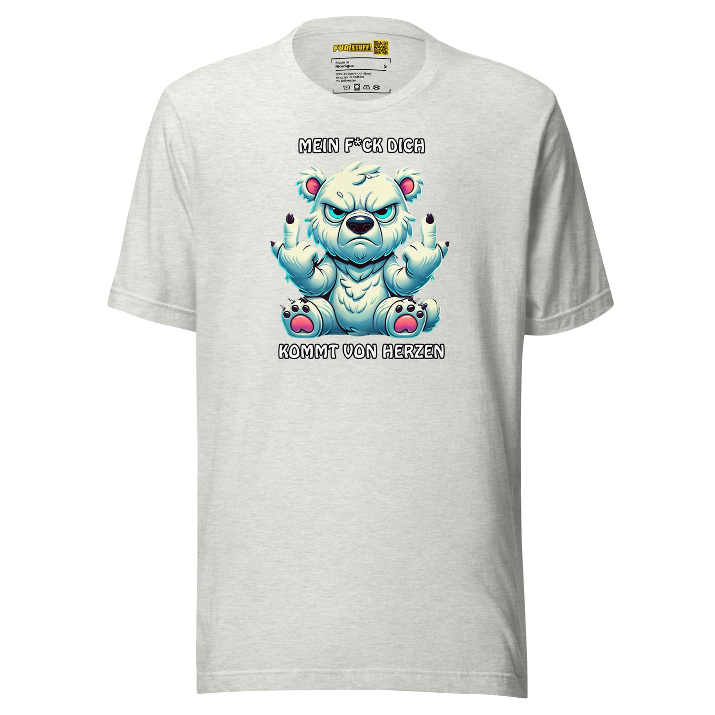 Brummo – Mein F*ck Dich kommt von Herzen - Unisex-T-Shirt