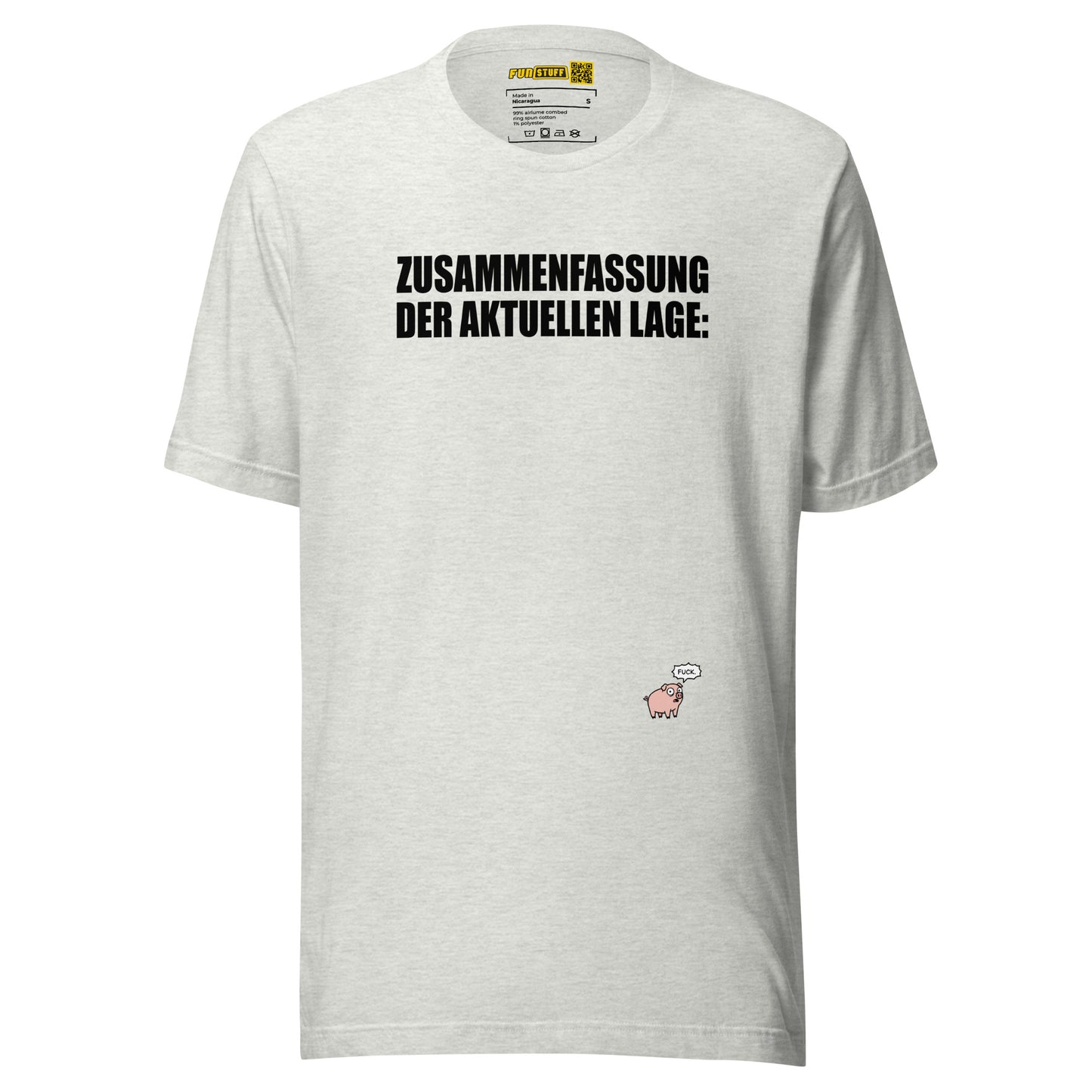Zusammenfassung der aktuellen Lage - Unisex T-Shirt