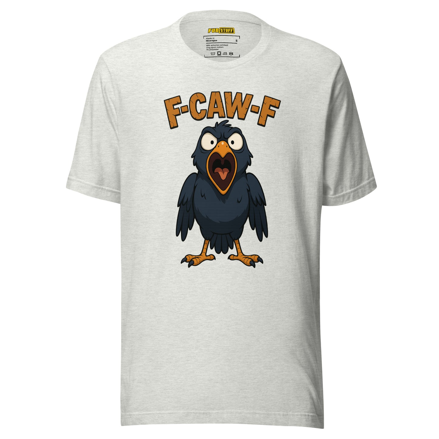 F-CAW-F – Wütende Krähe – Unisex T-Shirt