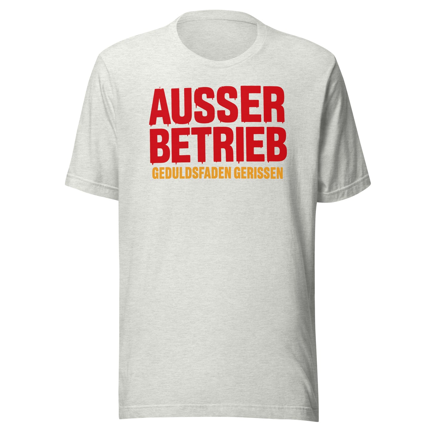 Außer Betrieb – Geduldsfaden gerissen Unisex T-Shirt