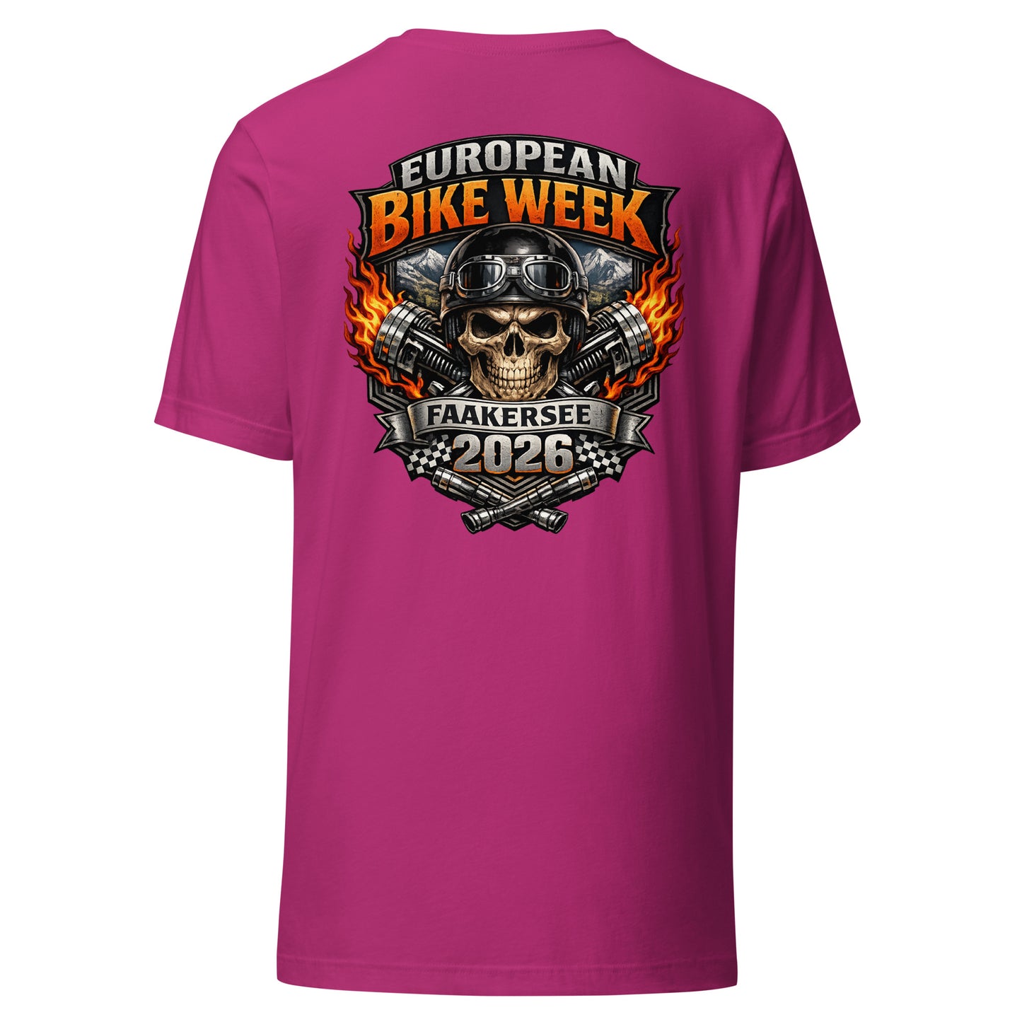 European Bike Week 2026 – Faakersee Backprint T-Shirt