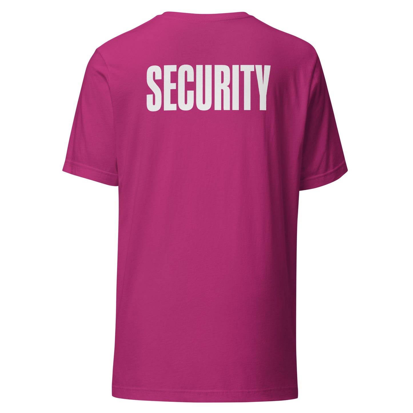 Security – Unisex T-Shirt Backprint