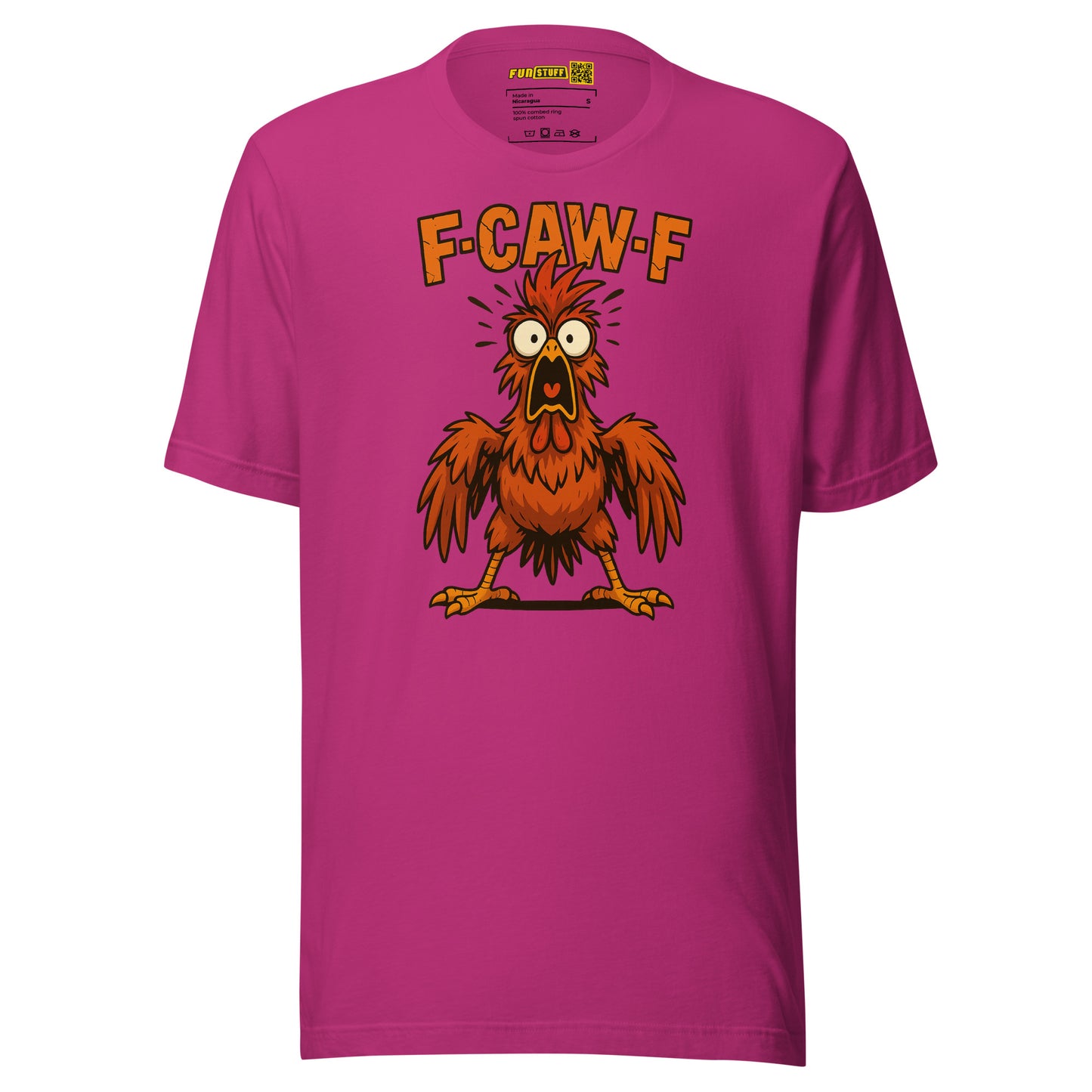 F-CAW-F – Wütendes Huhn – Unisex T-Shirt