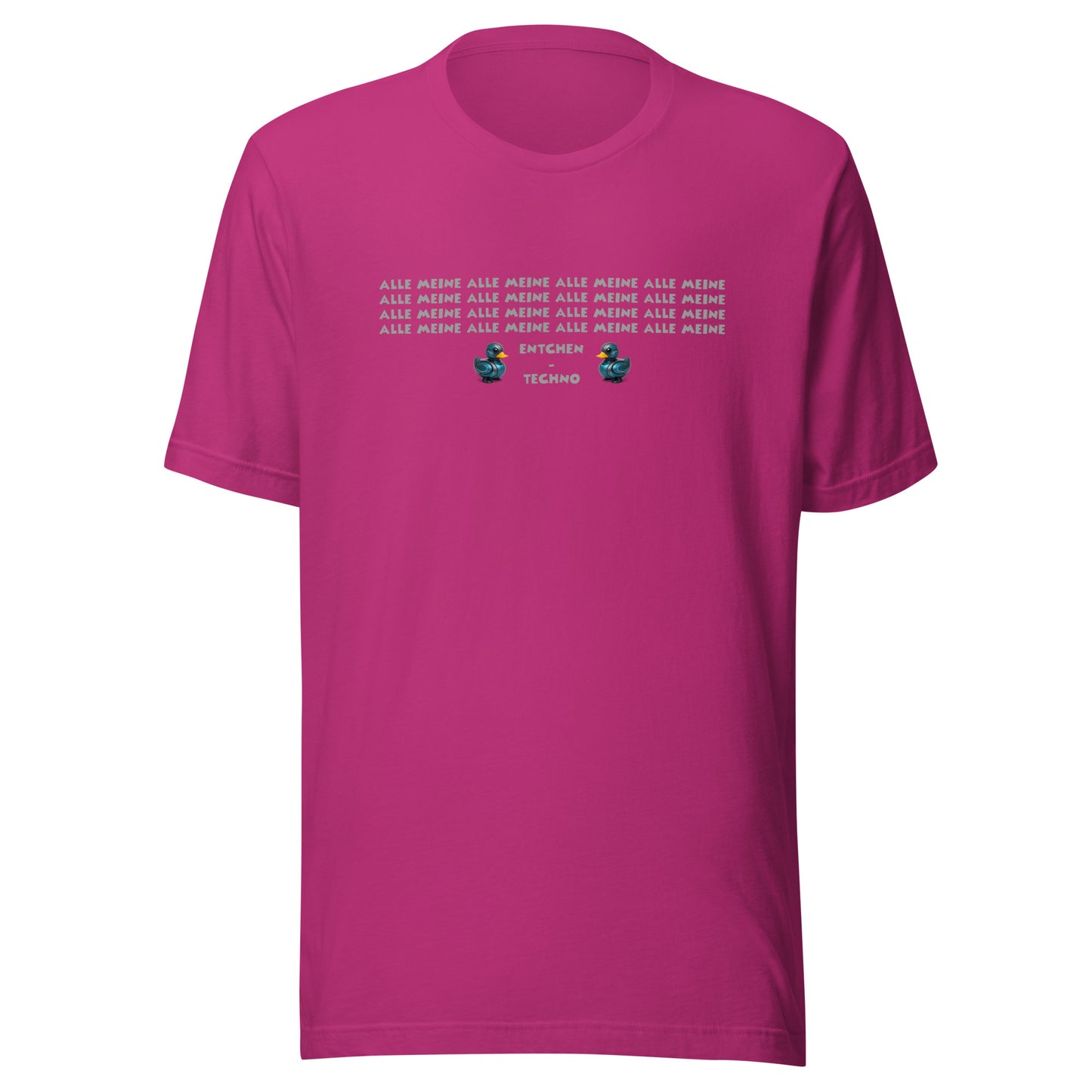 Alle meine Entchen – Techno – Unisex T-Shirt