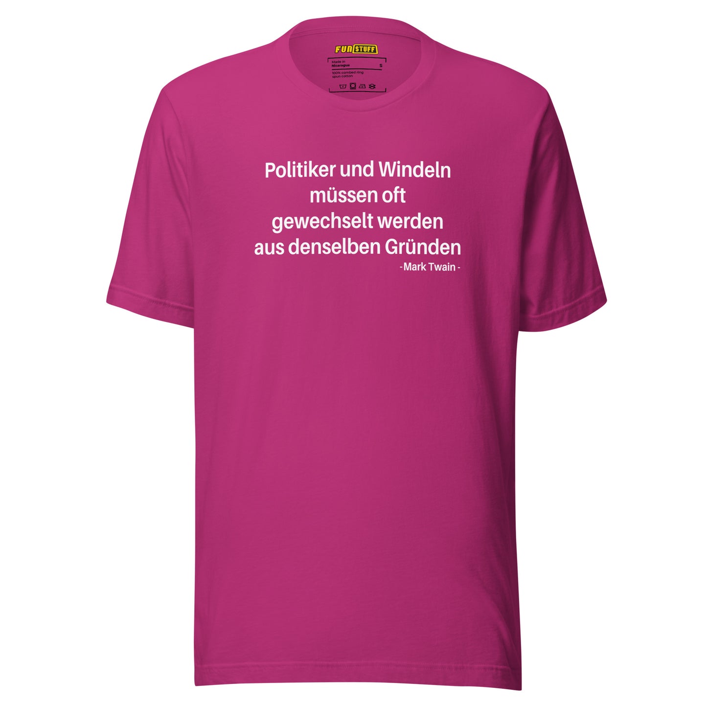 Politiker und Windeln – Unisex T-Shirt