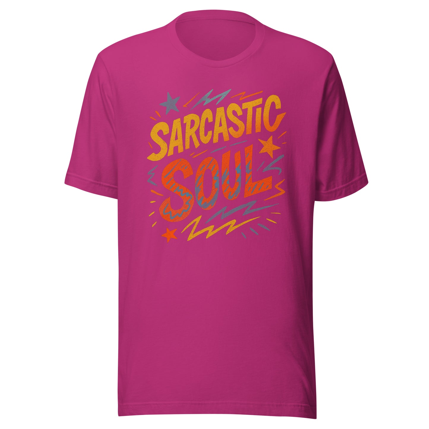 Sarcastic Soul Retro – Unisex T-Shirt