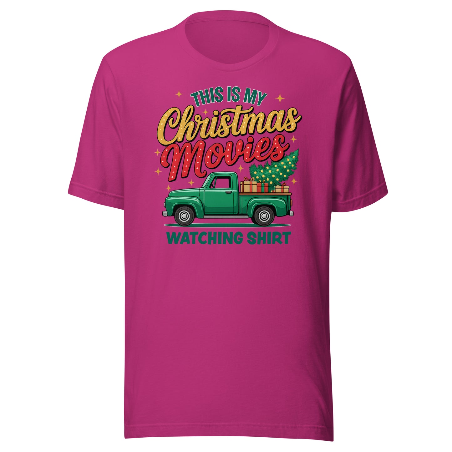 This Is My Christmas Movies Watching Shirt – Unisex T-Shirt