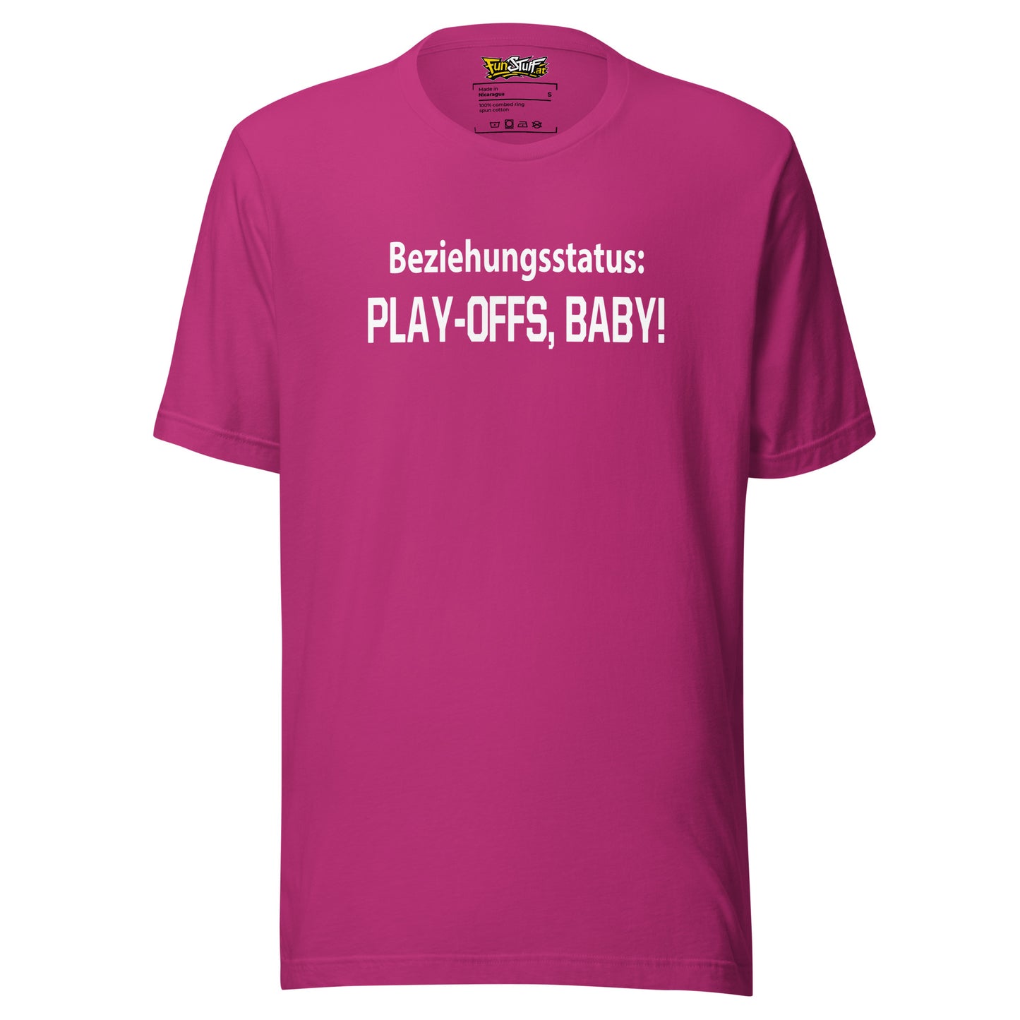 Relationship status: Playoffs, baby! – Unisex T-shirt