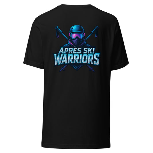Après Ski Warriors – Backprint T-Shirt für Feier-Gruppen