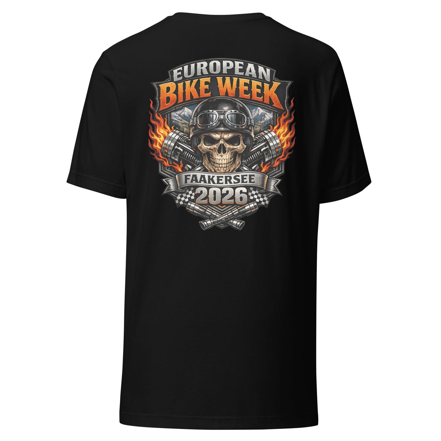 European Bike Week 2026 – Faakersee Backprint T-Shirt