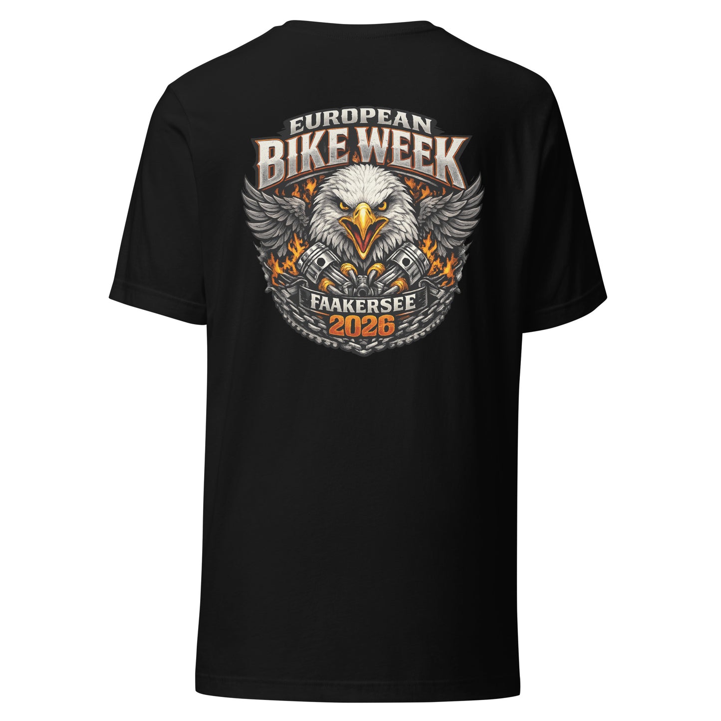 European Bike Week 2026 – Eagle Edition Backprint T-Shirt