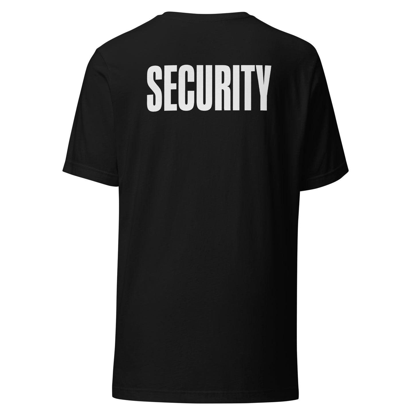 Security – Unisex T-Shirt Backprint