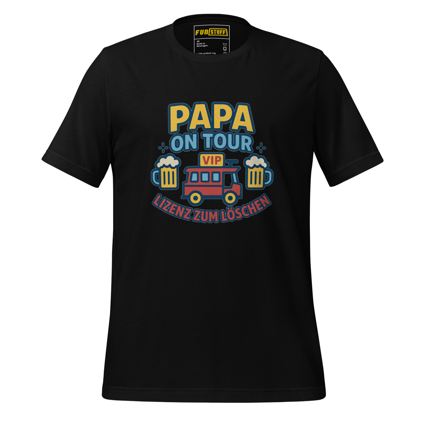 Papa on Tour – Lizenz zum Löschen - Shirt