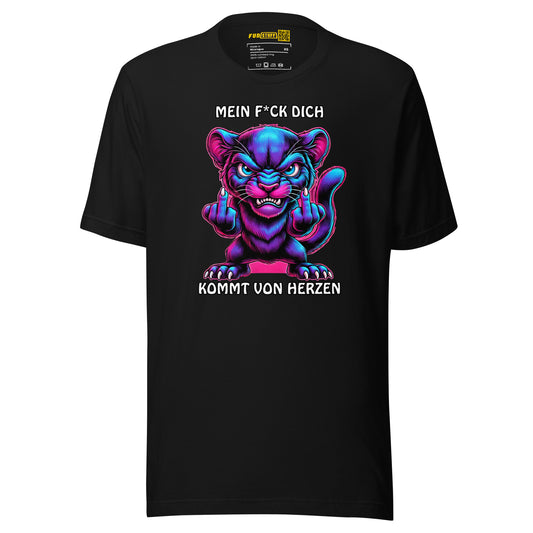 Furia – Mein F*ck Dich kommt von Herzen - Unisex-T-Shirt
