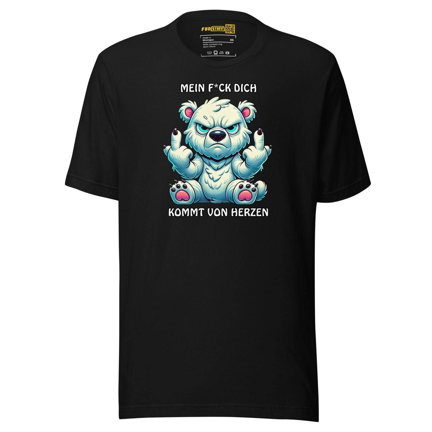 Brummo – Mein F*ck Dich kommt von Herzen - Unisex-T-Shirt
