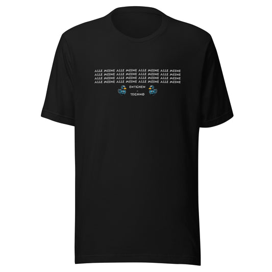 Alle meine Entchen – Techno – Unisex T-Shirt