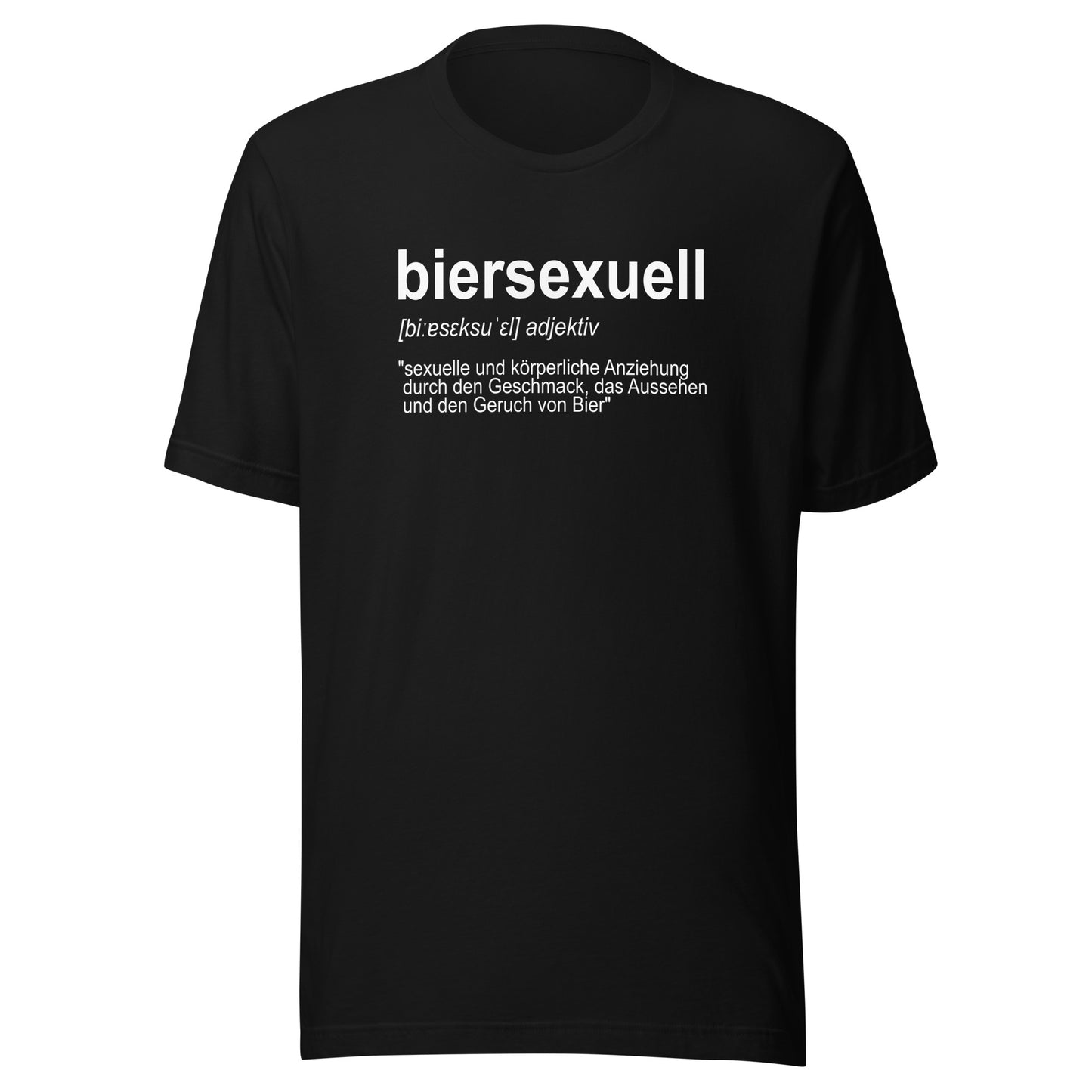 Biersexuell – Unisex T-Shirt