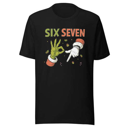 Six Seven – Christmas Meme Edition – Unisex T-Shirt