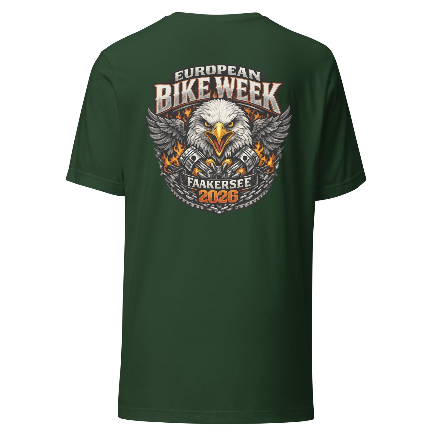 European Bike Week 2026 – Eagle Edition Backprint T-Shirt