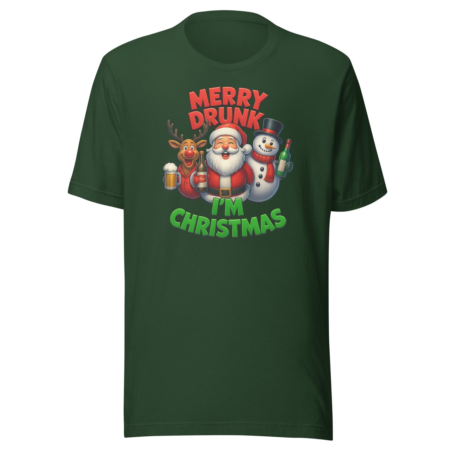 Merry Drunk I’m Christmas – Unisex T-Shirt