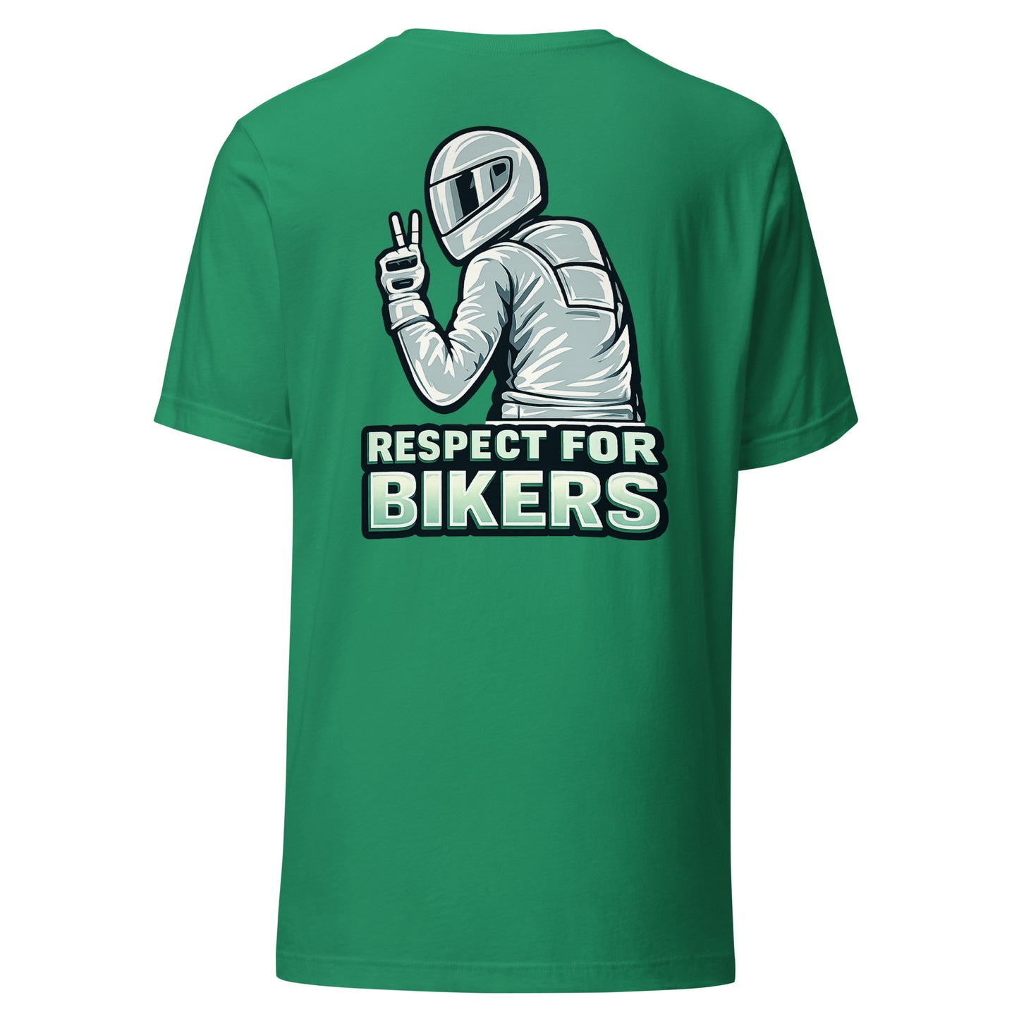 Respect for Bikers – Unisex T-Shirt (Backprint)