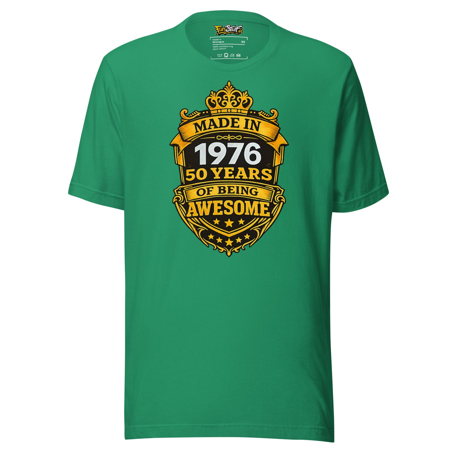 Made in 1976 – 50 Years of Being Awesome – Unisex T-Shirt