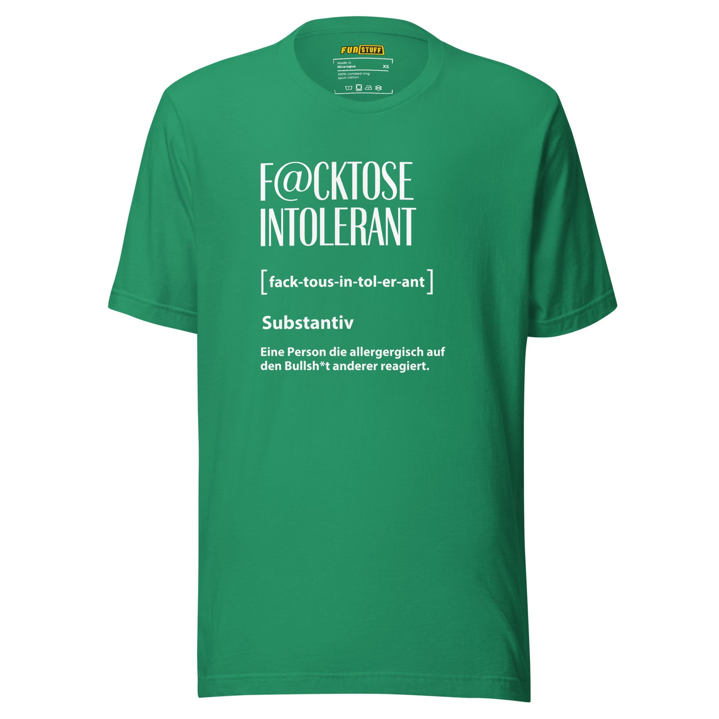 F@cktoße Intolerant - Unisex-T-Shirt