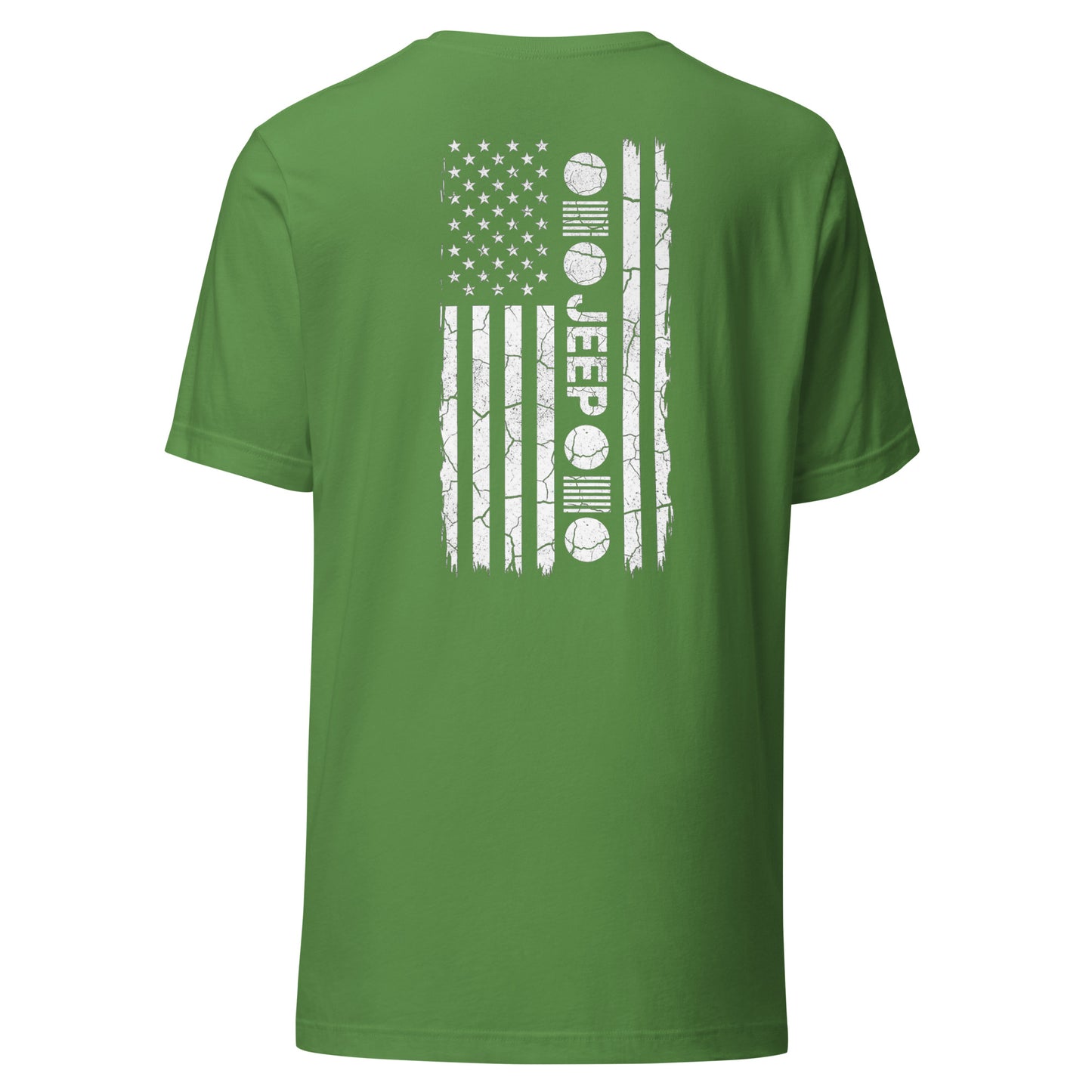 American Flag Jeep Fan - Unisex T-Shirt