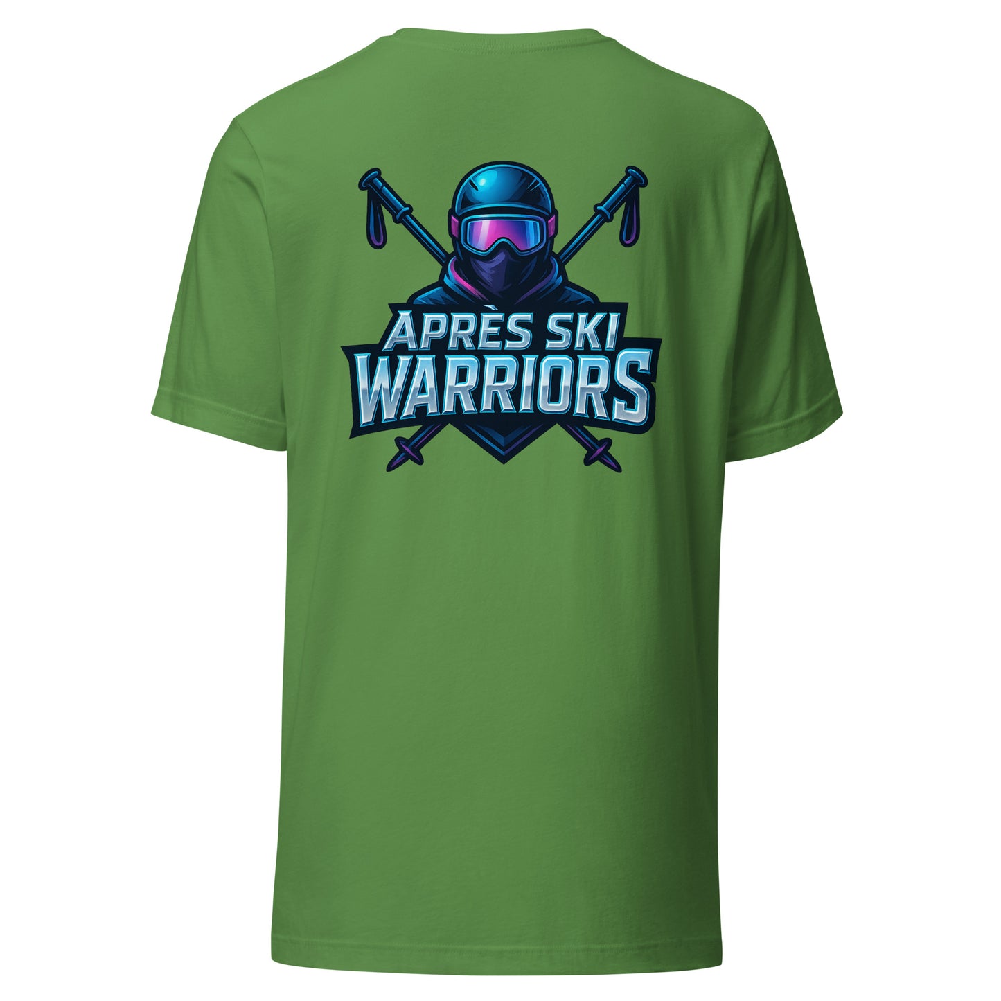 Après Ski Warriors – Backprint T-Shirt für Feier-Gruppen