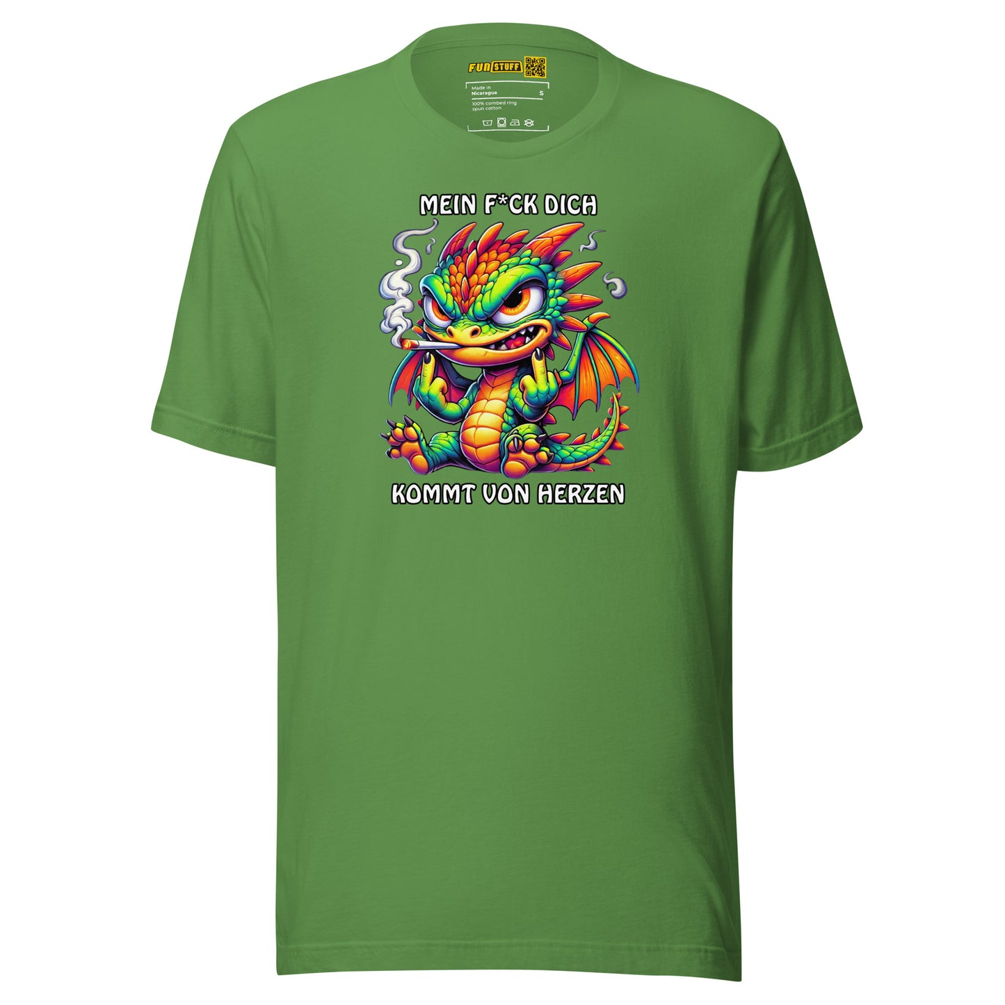Smoko – Mein F*ck Dich kommt von Herzen - Unisex-T-Shirt